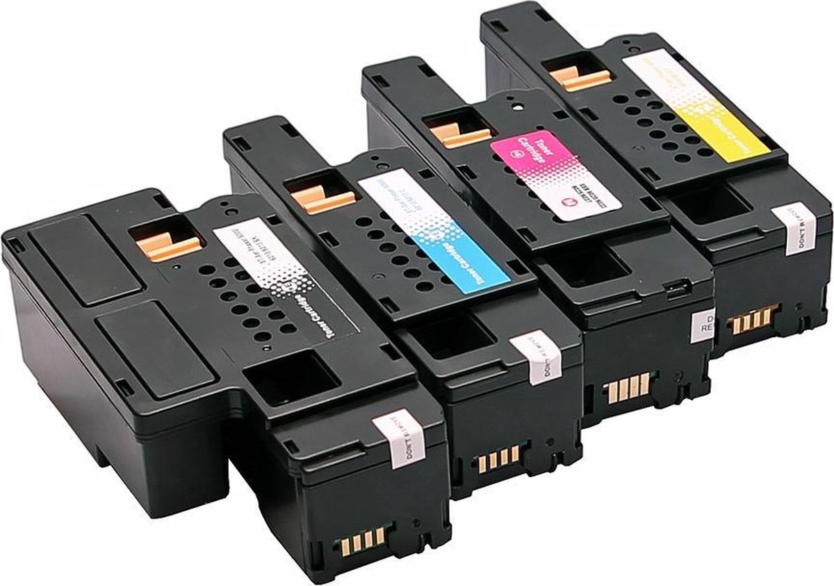 Tonercartridge / Alternatief voordeel pakket DELL E525 zwart, rood, geel, blauw | Dell E525/ E525w